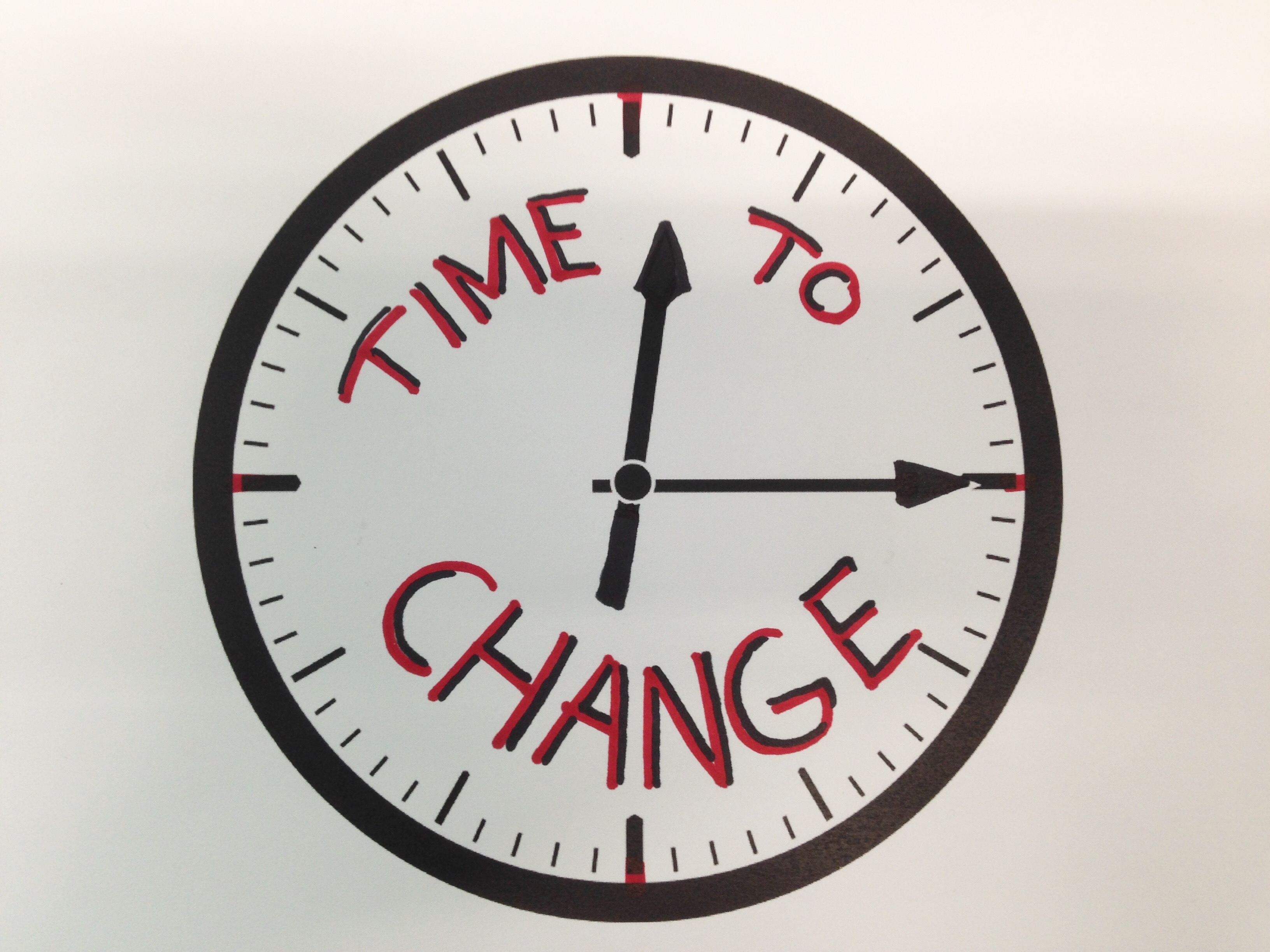 Red Door - time to change