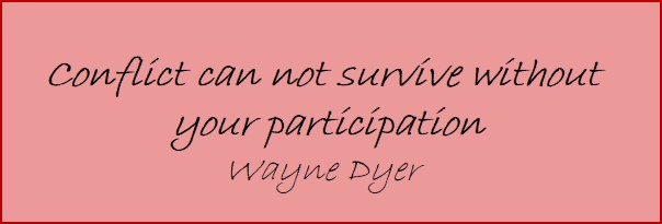 conflict can not survide